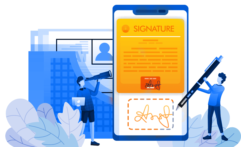 DIigital signature real estate agent